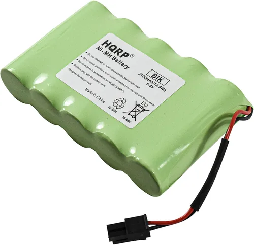 Vista 7 de HQRP Batería de respaldo compatible con GE Interlogix Simon Xti XTi-5 Sistema de Seguridad 600-XTI-BAT A2100Mah 6V Panel de Control Inalámbrico