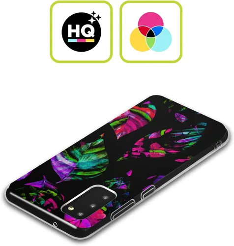 Vista 2 de Head Case Designs Funda de gel suave con licencia oficial de Haroulita Backlight Leaves compatible con Samsung Galaxy A13 5G (2021)