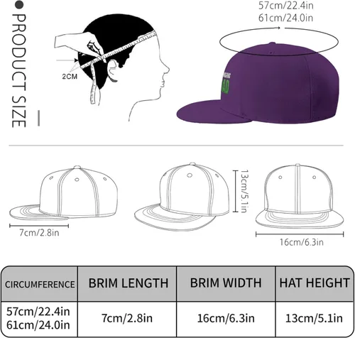 Vista 3 de Hats for Women Ash-Wednesday Sport Cap for Men's Cap Adjustable shenaniganss Squad Sun Hats