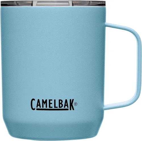 Vista 18 de CamelBak Horizon - Taza de campamento de 12 onzas, acero inoxidable aislado, tapa de tres modos, color negro