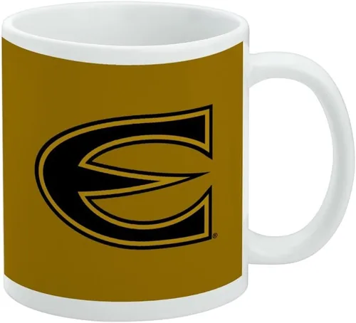 Vista 157 de Taza de cerámica con el logotipo principal de la Universidad Rider, taza de regalo novedosa para café, té y bebidas calientes, 11oz, blanca