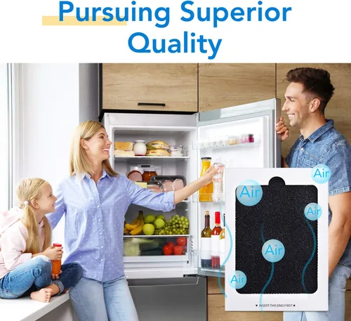 Vista 6 de ICEPURE Filtro de aire para refrigerador, compatible con Frigidaire® y Electrolux®, Pure Air Ultra 241754002, 242061001, 242047801, 241754001