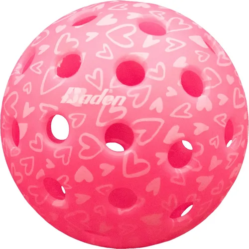 Vista 3 de Baden Rival 40 pelotas de pickleball Juego de 3 Aprobado por USAPA Duraderas para un juego consistente Verde neón