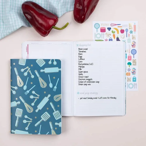 Vista 6 de Erin Condren - Planificador pequeño, planeación, cuadernos y registros. Seguimiento y motivación con estos planificadores de enfoque de temas.
