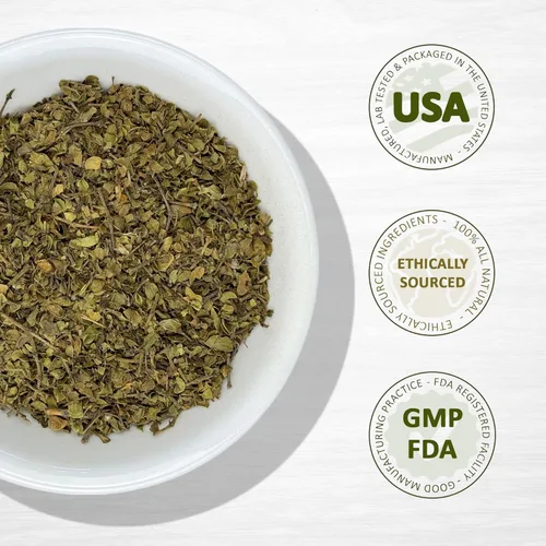 Vista 4 de Evergreen Herbs Gobernadora Chaparral 10 lb. - Larrea Tridentata, Chaparral, arbusto de creosota, Guamis, Jarilla - Bolsa de pie resellable