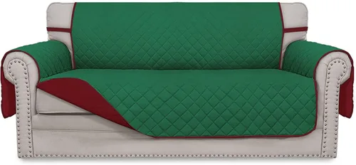 Vista 264 de Easy-Going - Funda reversible para sofá, resistente al agua, con varillas de espuma y correas elásticas, protector de muebles para mascotas y perros