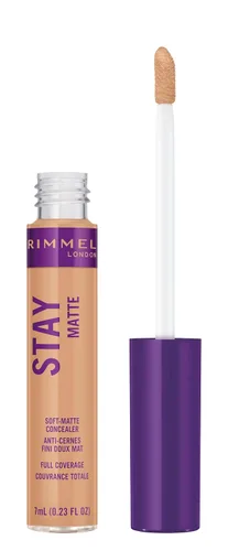 Vista 8 de Rimmel London Stay Matte - 410 Beige - Corrector, 24 horas de uso, control de brillo, combate los radicales libres, 0.23 onzas