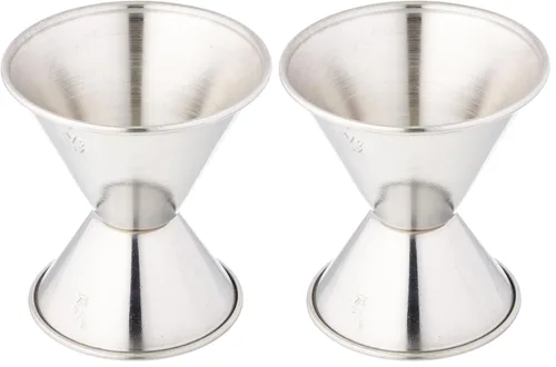 Vista 3 de Winco Jiggers, 3/4 por 1-1/2-onza Foodservice, Great for Drink Measuring, Mixed Drinks and Bar Service