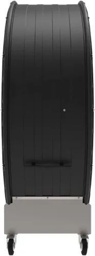 Vista 6 de Maxx Air Ventilador de tambor de transmisión por correa industrial de alta velocidad de 60 pulgadas Ventilador de barril resistente con carcasa