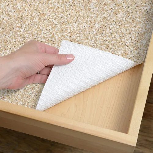 Vista 4 de Con-Tact Brand Grip Prints - Forro para estantes, duraderos y no adhesivos, forro antideslizante para cajones y gabinetes, 18 x 8 pies, granito
