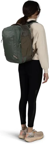 Vista 18 de Osprey Transporter 26+6 Travel Pack, Blue OS Llama azul