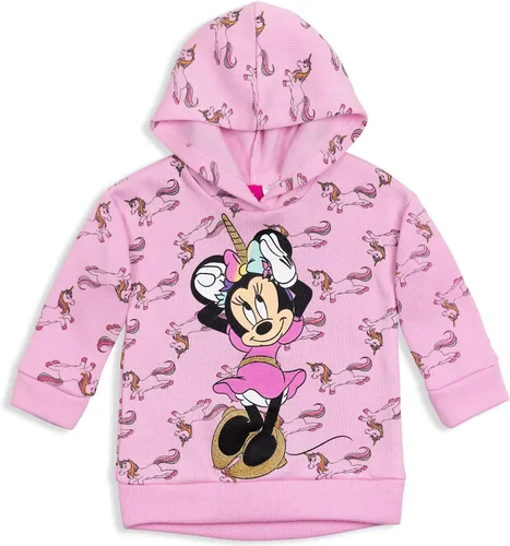 Vista 5 de Disney Minnie Mouse - Conjunto de sudadera con capucha y pantalones de forro polar para bebés y niñas pequeñas