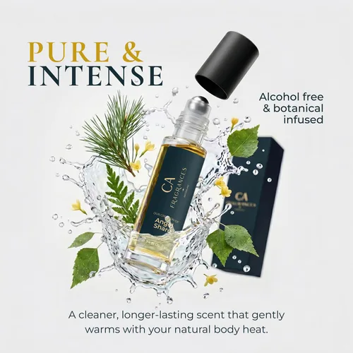 Vista 3 de CA Fragrances Impression of Angel's Share - Aceite de perfume para mujeres, aceite de fragancia corporal puro para mujeres, sin alcohol, aroma
