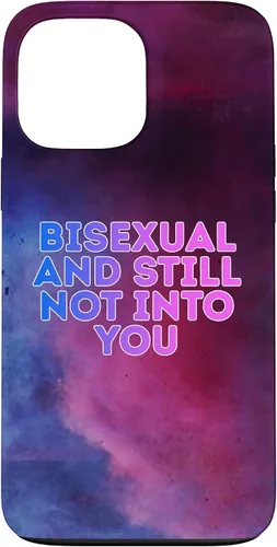 Vista 20 de Bisexual and Still Not Into You Bi Flag Pride Equality Humor Case for iPhone 17