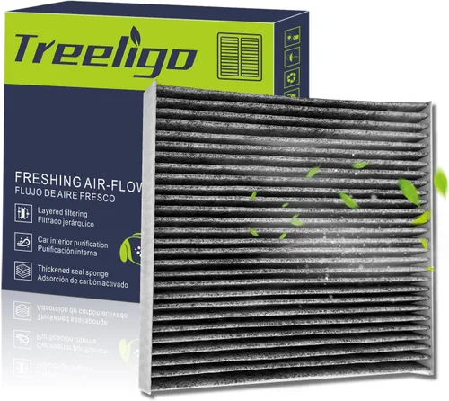 Vista 11 de Treeligo Paquete de 2 filtros de aire de cabina CF10134 Compatible con Honda Civic (2006-2015), Accord (2003-2022), CR-V (2007-2016), Odyssey