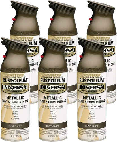 Vista 81 de Rust-Oleum Pintura en aerosol metálica universal para todas las superficies, cobre envejecido Cobre (Aged Copper)