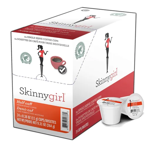 Vista 10 de Skinnygirl Cápsulas de café, americano, café tostado expreso en cápsulas individuales para cafeteras Keurig K Cup, 24