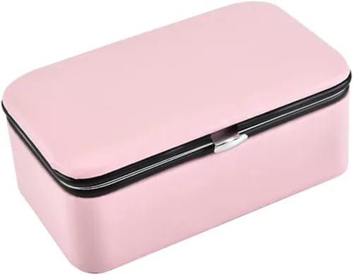 Vista 6 de PACKOVE Caja Joyero Organizador de Joyas Para Mujer Organizador de Almacenamiento de Joyas Portátil Miss