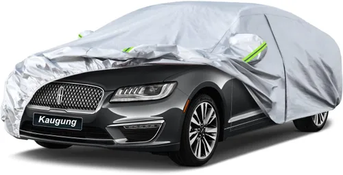 Vista 123 de Kaugung Funda para Coche de Ajuste Personalizado BMW Serie 3 E30 (1982-1994), 7 Capas Resistente al Viento Todo Clima Impermeable Cubierta Exterior