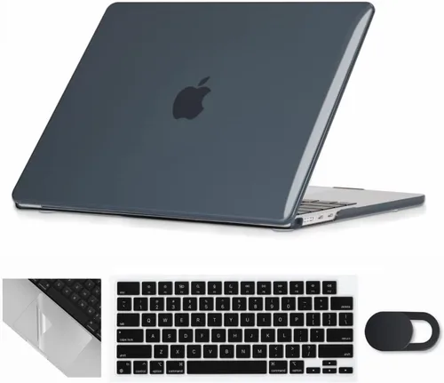 Vista 24 de Se7enline Funda compatible con MacBook Neo de 13 pulgadas, modelo A3404 2026, carcasa dura, cubierta de teclado, cubierta de cámara web, protector