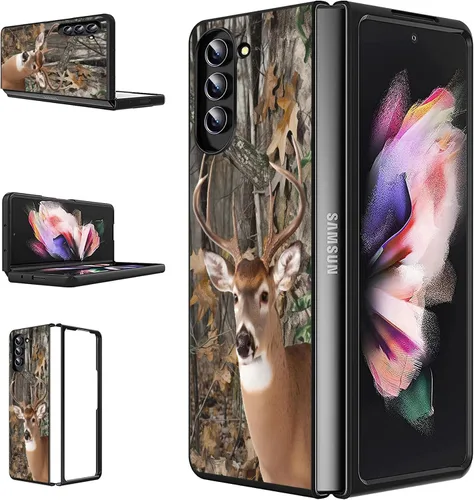 Vista 8 de Funda para Samsung Galaxy Z Flip 5 5G, Galaxy Z Flip 5, PC duro a prueba de golpes, plegable, duradera, resistente a los arañazos, para Samsung Z