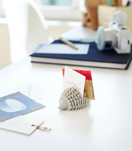 Vista 2 de YAMAZAKI Home, soporte para tarjetas de silicona en forma de animal