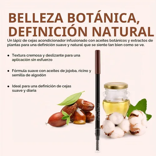 Vista 3 de Palladio Cosmetic Lápiz para cejas, Caoba