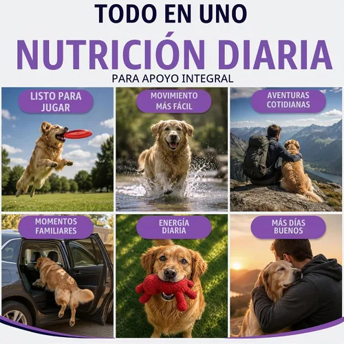 Vista 5 de Vitaminas y suplementos para perros 25 en 1, masticables multivitamínicos