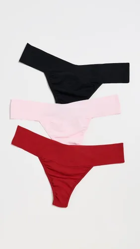 Vista 3 de hanky panky - BreatheSoft - Tangas de tiro natural para mujer Cómodas bragas de lencería para uso diario Tallas (XS-XL) Paquete de 3 Bbpc