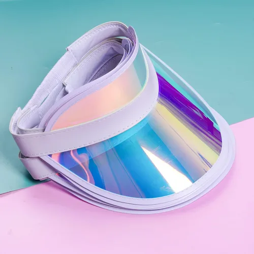 Vista 3 de Jmkcoz Paquete de 6 sombreros de visera para el sol, deportes, playa, tenis, golf, sombreros para mujeres y hombres