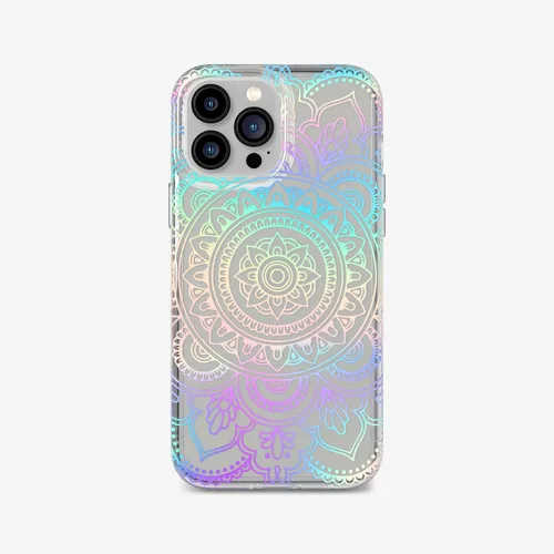 Vista 27 de Tech21 Evo Art - Funda protectora para iPhone 13 con ilustraciones exclusivas y protección contra caídas de 12 pies Multi