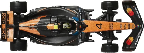 Vista 2 de Hot Wheels Premium McLaren Formula 1 - Coche de juguete (2 unidades)