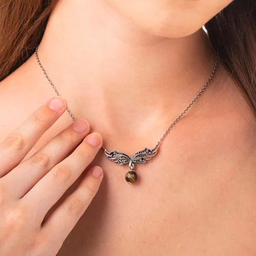 Vista 3 de Collar de ángel con número de ángel personalizado en alas de ángel de cristal, regalo de joyería de ángel para ella, colgante de ángel de la guarda