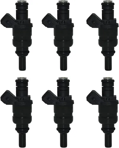 Vista 8 de 1 inyector de combustible 1427240 1439800 FJ663 852-12172 compatible con BMW 320i 323i 325ci 325i 325xi 525i 528i X3 Z3 Z4 2.2L 2.5L 2.8L I6