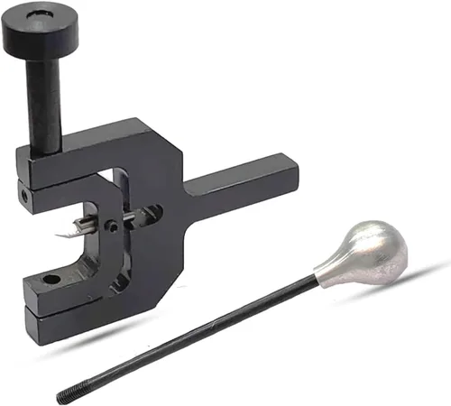 Vista 10 de Herramienta de torneado de bola y radio pequeña para tornos de metal de banco, corta formas redondas y curvas en latón, aluminio, acero, madera