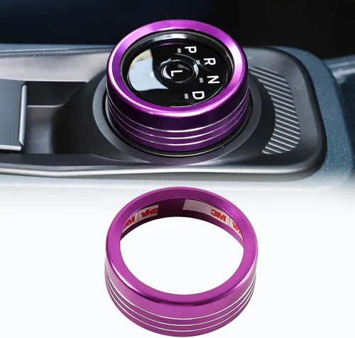 Vista 12 de CHEAYAR Botón de interruptor de cambio de marchas Anillo de tapa de guarnición Compatible con Ford Maverick 2022, Cubierta de pomo de cambio