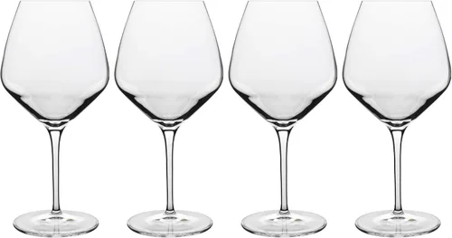 Vista 19 de Luigi Bormioli Juego de 4 copas de vino de obra maestra de Michelangelo, 11.5 onzas.