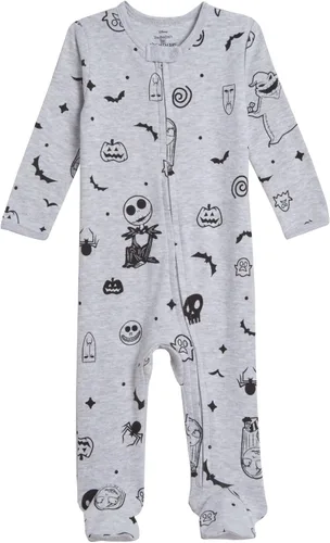 Vista 2 de Disney Nightmare Before Christmas Jack Skellington - Paquete de 2 overoles con pies