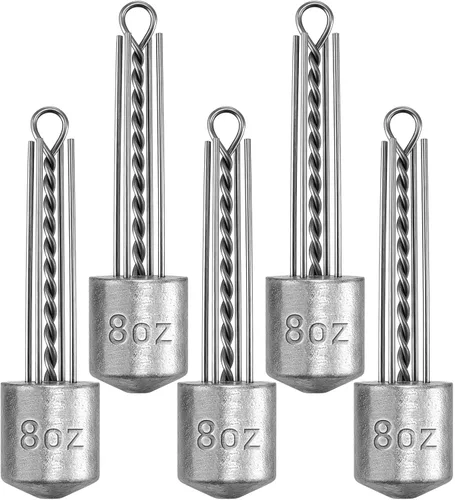 Vista 11 de Dr.Fish Paquete de 5 Spider Surf Pesca Sputnik Sinker 1oz-8oz Agua Salada Beach Casting Sea Bottom Holder