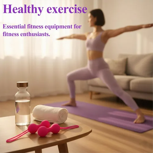 Vista 8 de Kegel - Sistema de ejercicio Kegel, masajeador de peso de bola de 3 piezas para mujeres, principiantes y avanzados, músculos del suelo pélvico