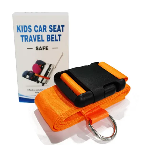 Vista 8 de Carrito de viaje para asiento de automóvil para aeropuerto, carrito plegable para asiento de automóvil y rodillo, capacidad de 90 libras para viajes