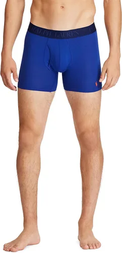 Vista 3 de Polo Ralph Lauren Calzoncillos tipo bóxer modal de algodón flexible 4D para hombre, paquete de 3