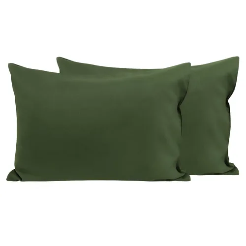 Vista 21 de FLXXIE Juego de 2 fundas de almohada de microfibra para niños pequeños, fundas de almohada pequeñas de 14 x 20 pulgadas para almohadas de bebé de 12