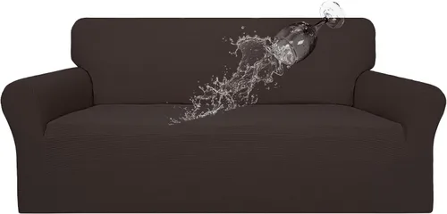 Vista 65 de Easy-Going - Funda para sofá 100% impermeable de ambos lados, funda de jacquard elástica, protector de muebles a prueba de derrames, para niños