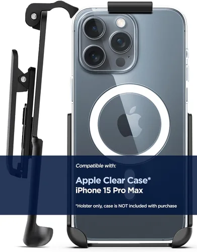 Vista 4 de Funda con clip para cinturón para Apple Clear Case - iPhone 15 Pro Max