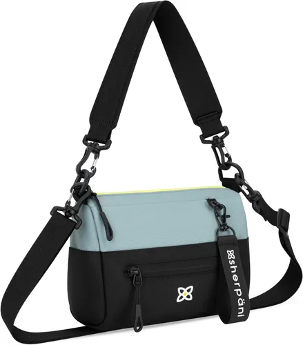Vista 55 de Sherpani Skye - Bolso cruzado pequeño, de nailon, ligero, para mujer, con protección RFID