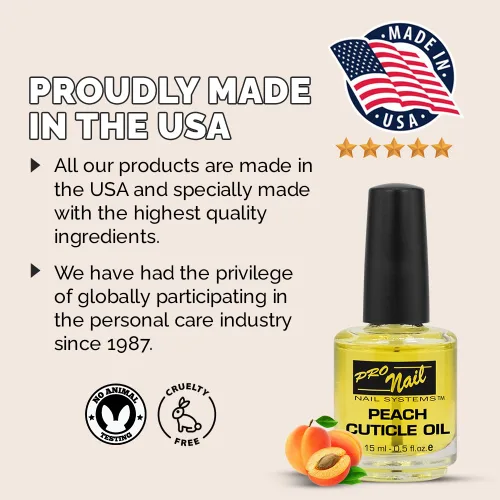Vista 8 de PRO NAIL Aceite para cutículas, mezcla botánica de 6 aceites con vitamina E, almendras y aceite de semilla de algodón, repara las cutículas secas