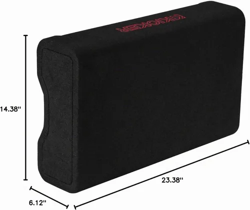 Vista 9 de KICKER 49L7TDF102 Caja de subwoofer L7T de 2 ohmios de 10 pulgadas, 500