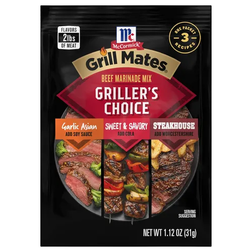 Vista 9 de McCormick Grill Mates Griller's Choice - Mezcla de adobo de ternera, 1.12 onzas (paquete de 12)