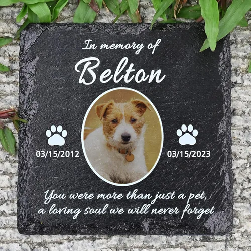 Vista 19 de Regalos conmemorativos personalizados para perros, piedras conmemorativas para mascotas, piedra conmemorativa para perros, regalos personalizados
